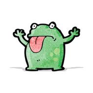 Cartoon Frog N112