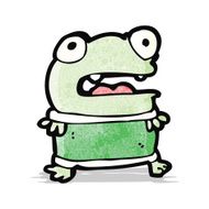 funny little frog cartoon N2