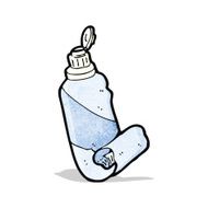 cartoon toothpaste in tube N2