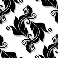 Seamless Ornate Pattern (Vector) Hand Drawn Texture N122