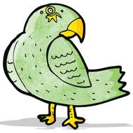 Cartoon Parrot N20