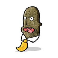cartoon shocked face N32
