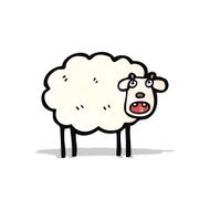 Cartoon Sheep N60