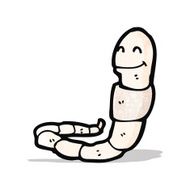 Cartoon Worm N68