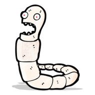 Cartoon Worm N69