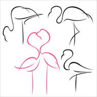 flamingo set