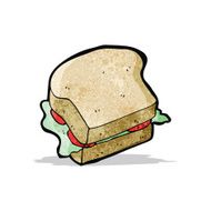 Cartoon Sandwich N33
