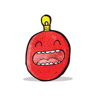 christmas bauble cartoon character N45