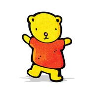 cartoon little teddy bear N30
