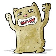 cartoon angry animal N2