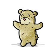 cartoon teddy bear N526