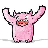 cartoon pink monster N5