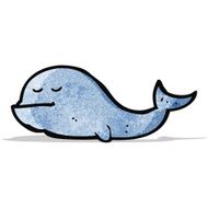 Cartoon Whale N139