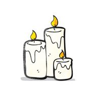 Cartoon Candle N21