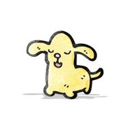 cartoon little dog N167