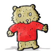 cartoon teddy bear N532
