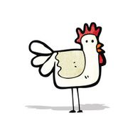 Cartoon Chicken N140