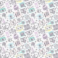 Seamless Marketing Pattern