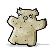 cartoon wombat N12