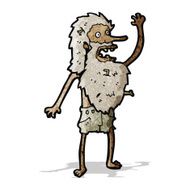 cartoon shipwrecked man N3