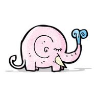 Cartoon Elephant N118