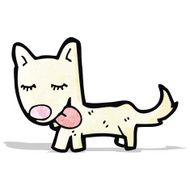 carton little dog N6