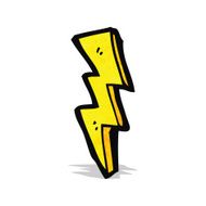 cartoon lighting bolt N4