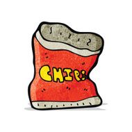 Cartoon Potato Chips N15