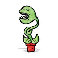 cartoon carnivorous plant N5