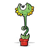 cartoon carnivorous plant N6
