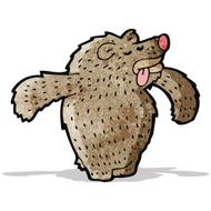 Cartoon Bear N184