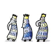 cartoon three kings N3
