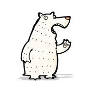 Cartoon Polar Bear N149