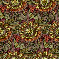 floral ornamental seamless pattern N9