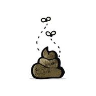 Cartoon Dog Poop N15