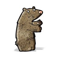 Cartoon Bear N186