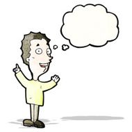 cartoon boy with idea N123