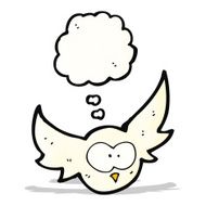 Cartoon Owl N231