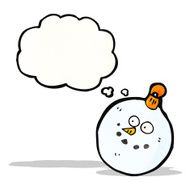 Cartoon Christmas Bauble N170