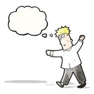 Cartoon Man Walking N7