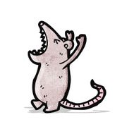 roaring mouse cartoon