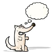 Cartoon Wolf N164