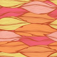 Seamless pattern with autumn leaves