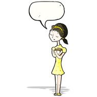 cartoon skinny girl holding books N2