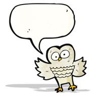 Cartoon Owl N232