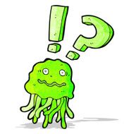 crazy cartoon jellyfish N2