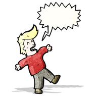 fainting man cartoon N4