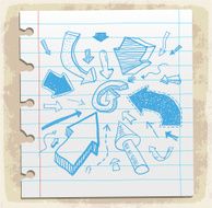 arrows doodle set N23