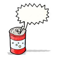 fizzing soda can cartoon N6