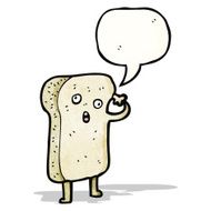 slice of bread cartoon character N10